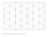 a3isometric graph paper landscape