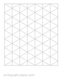 Printable Graph Paper - 2x1 Grid